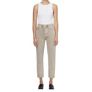 AGOLDE Jolene High Rise Vintage Slim Leg Jeans Tan Washed Denim‎ Womens Size 27